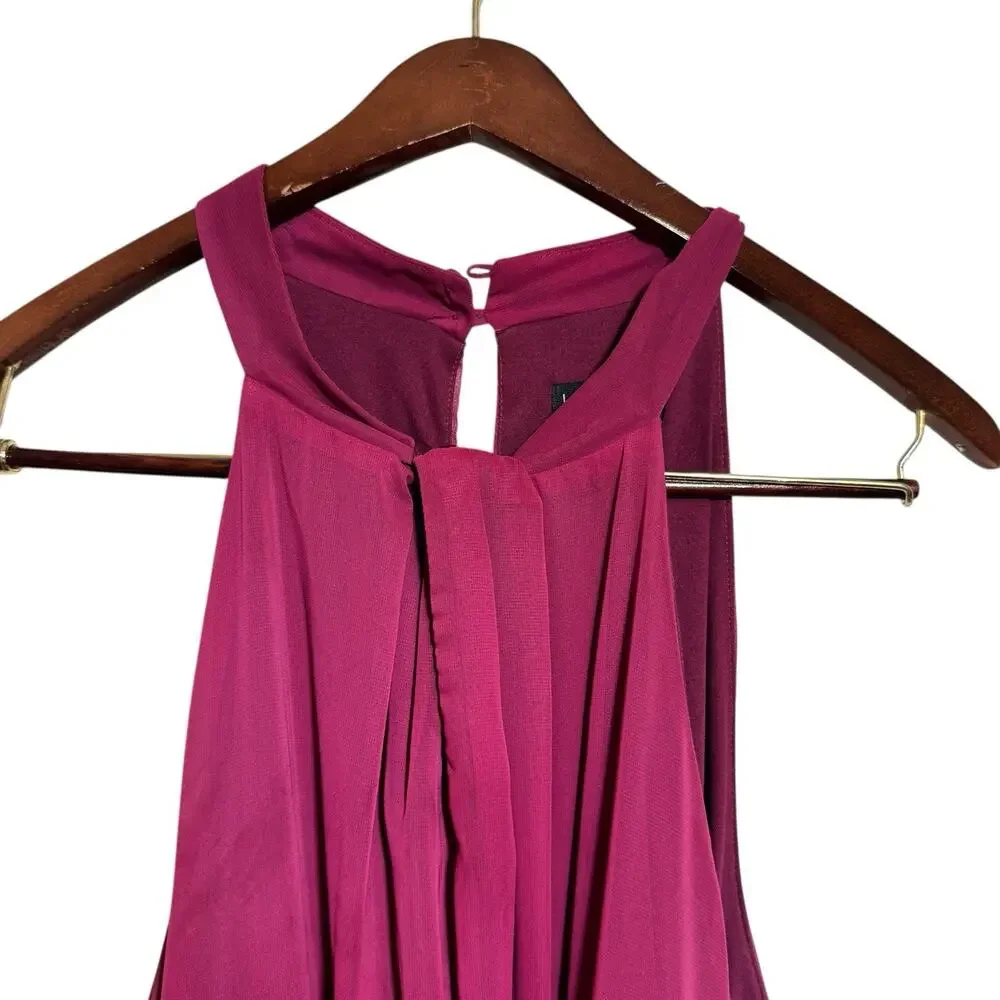 Lane Bryant Plus Size 26 Pleated Color block Fit & Flare Dress Accordion Pleat